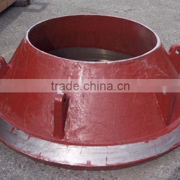 cone crusher spares concave,bowl liner and mantle for mining equipment