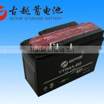 Maintenance Free MF Motorcycle Battery YTR4A-BS