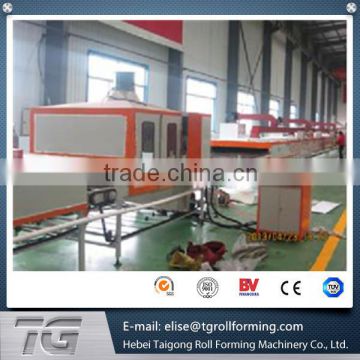 colorful stone-coated metal roof tile making line/stonecoated metal roofing tile machine factory price