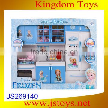 Hot selling toy kitchen for girls pretend playing set for wholesale