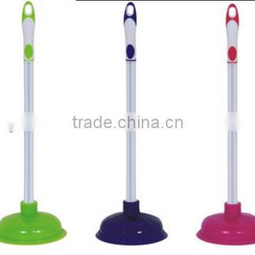 Good quality Toilet Plunger PVC with wood handle factory