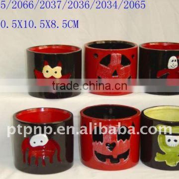 Helloween ceramic candle holder XH2035 2066 2036 2037 2034 2065