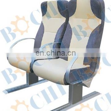Comfortable Ergonomics China Steel Yellow Boat Passenger Seat