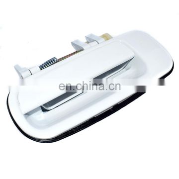 Outside Outer Exterior Door Handle Driver Side Rear Left White For Toyota