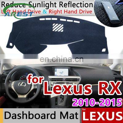 for Lexus RX 2010~2015 AL10 Anti-Slip Mat Dashboard Cover Pad Sunshade Dashmat Protect Car Accessories RX270 RX350 RX450h 350