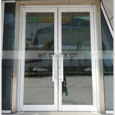 Commercial tempered glass aluminum storefront door KFC door