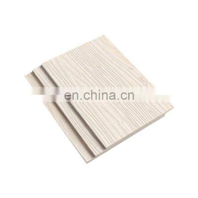 E.P Non Asbestos Compressed Fire Resistant Waterproof Exterior wood grain Uv Painted Board