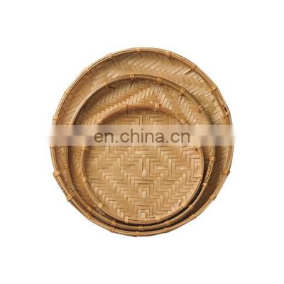 Handmade Bamboo Food Tea Serving Trays/ Eco Friend Bamboo Storage Trays Cheap Price From Vietnam