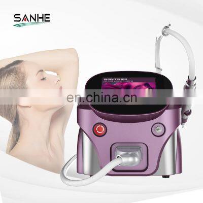 Portable Pico Second Q switched nd yag laser machine, tattoo removal, Freckle Pigment Removal