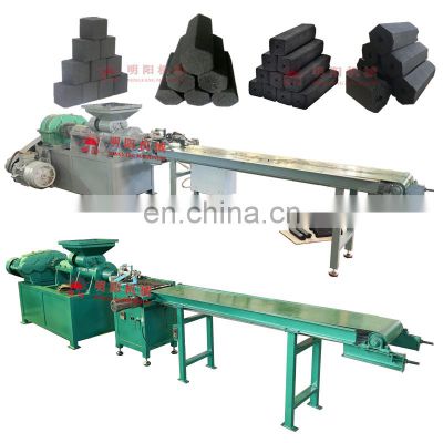 High Quality Charcoal Dust Briquette Extruding Machine Coal Powder Rod Making Extruder Charcoal Stick Maker Price