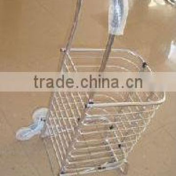 Aluminum shopping cart with wheels shopping trolley
