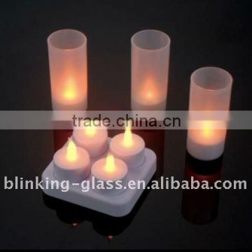 Rechargeable candle - 4pcs tea light