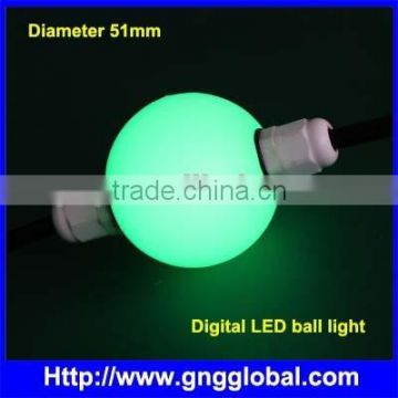 waterproof 3D led ball curtain color changing