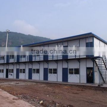 Earthquake Resisting Hot Sell Good Quality Two floors Prefab Houses, Prefabricated houses for office Hege