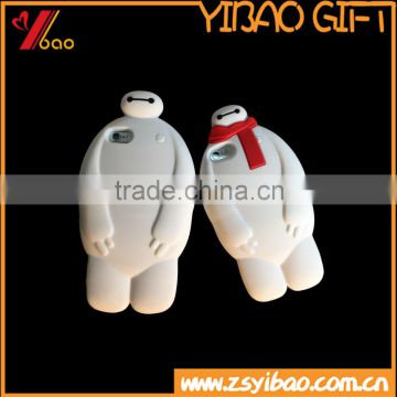 White Baymax 3D Silicone Phone Case For Apple iPhones Compatible Brand