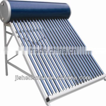 domestic 150L galvanized steel solar water heating system from factory
