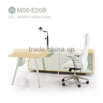 2016 newest stlye curve office table M06-E18C