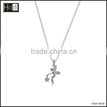 High quality silver pendant fashion necklace for women