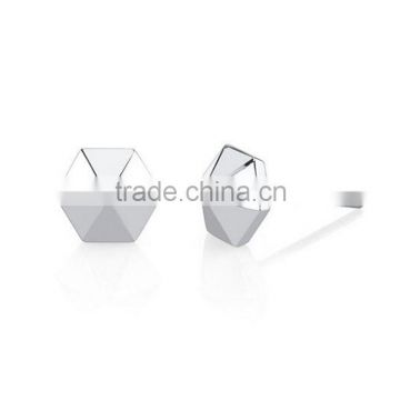 Western imitation jewelry silver gold earrings design new arrival