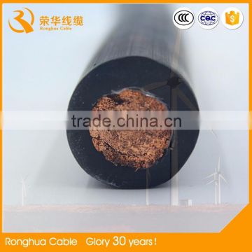 VDE0282 strandard super flexible HOFR rubber sheath 35mm copper cable Ronghua Cable
