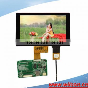 5inch 800*480 lcd with capacitive touch built in hdmi board match to Raspberry PI model