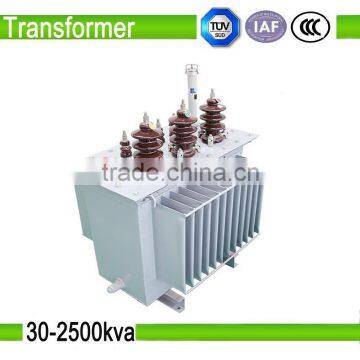 Power distribution transformer price oil-immersed up to 2500KVA 10KV S13