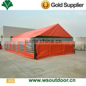 party tent in 6mx12m with wavy edge