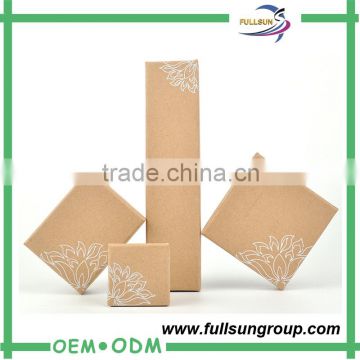 Hot Sale elegant paper packaging cardboard jewelry boxes