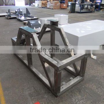 OEM high quality stainless steel sheet metal fabrication welding serive of support Frame part