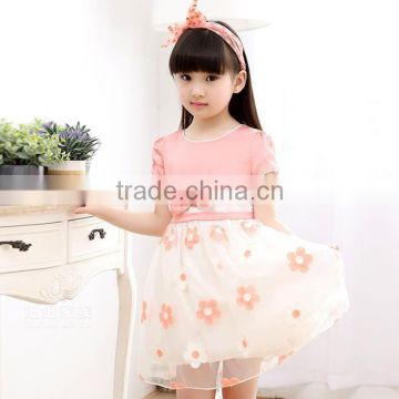 2015 latest child baby models simpl dress for child