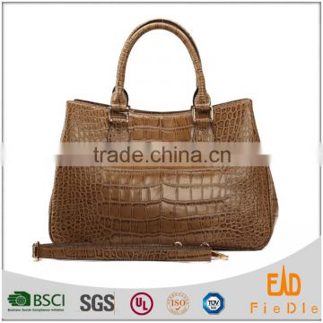 N1038B-A2374 2015 hot stylish bag croc leather handbag European Tote Bag