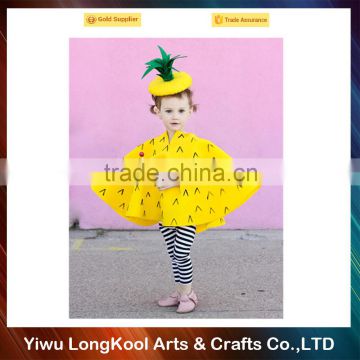 2016 New arrival carnival pineapple child costume for sale