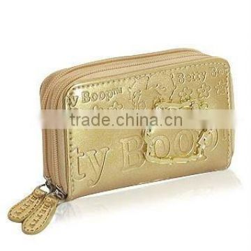 stylish pu purse and wallet