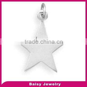 unique custom engraved stainless steel north star pendant necklace