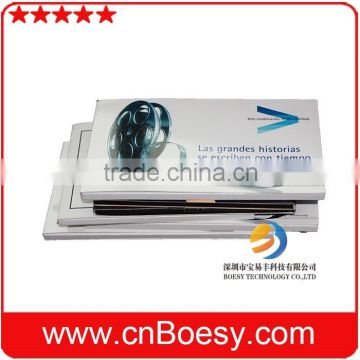 CE/ROHS approved mp4 player greet card LCD video brochure