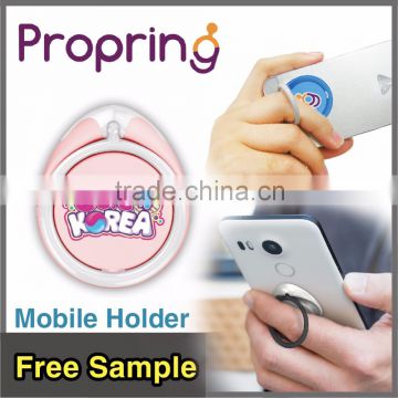 Propring new 360 degree rotation finger ring stand cell phone accessories