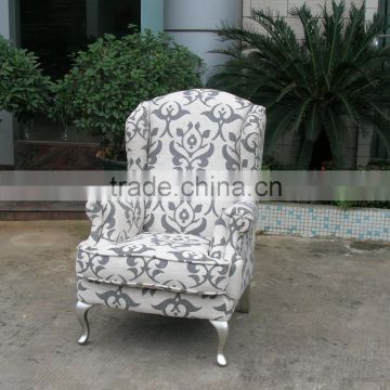 American style royal furniture one seat sofa