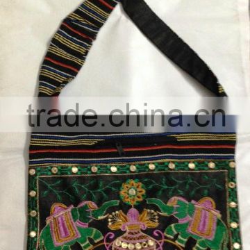 Hottest selling Bags Wholesale lots cotton canvas unisex bags shoulder bags Indian Ethnic traditional bags