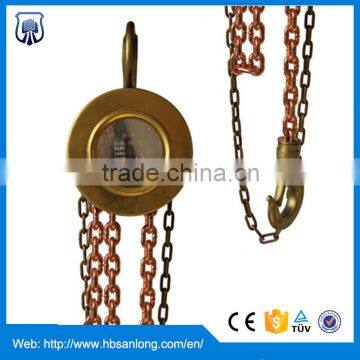 HBSQ Bronzen Non spark chain hoist