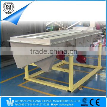 China WL linear sieve type iridium powder vibration screen separator machinery