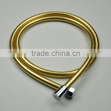 Best quality PVC gold shower hose flexible hose