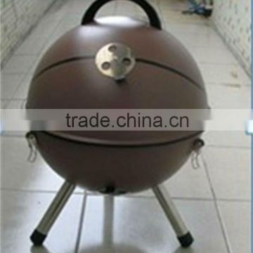 football shaped bbq grill charcoal for bbq