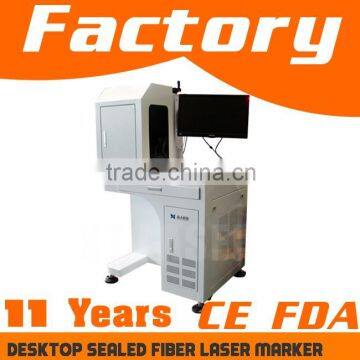 sealed fiber laser marking machine for computer keyboard printer