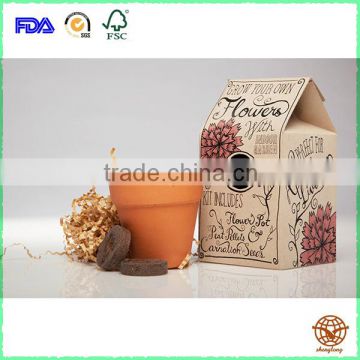 Wholesale Custom Printed Kraft Paper Bread Box,Recycled Brown Paper Box