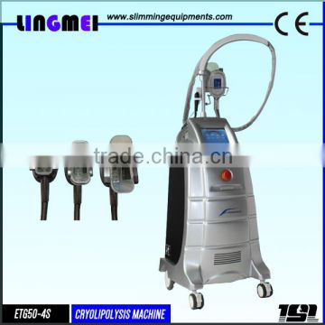 Body Reshape Cryolipolysis Machine 2016 3 Cryo Heads For Fat Burning And Body Shaping Lose Weight