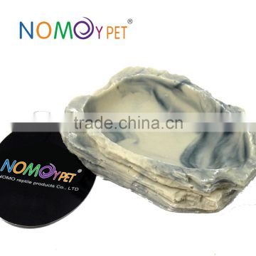 Nomoypet factory wholesale water feeder pet bowl for reptiles and small animals