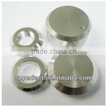 custom-made high precision cnc machining aluminum knob parts in shenzhen manufacture