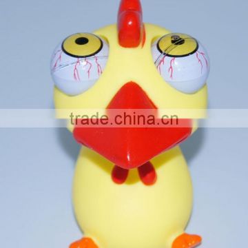 Custom plastic animal toy,Plastic pop eye animal toy,OEM custom plastic big eyed animal toys