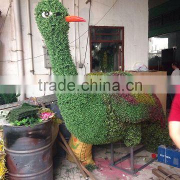 Homes better goods gardens decorative edging 3ft to 17ft Height simulation plastic green grass Animal statue wall ELD06 2704