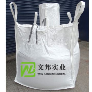 PP big bag with customized printing uv treated 1 ton jumbo bag
